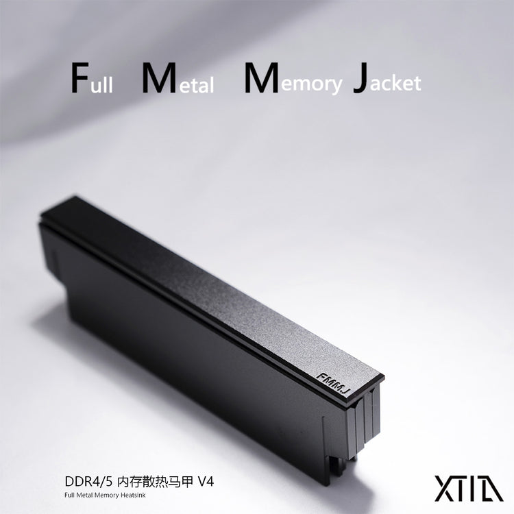 XTIA & HAO FMMJ DDR4/DDR5 RAM Jacket V4 (RAM cooling vest)
