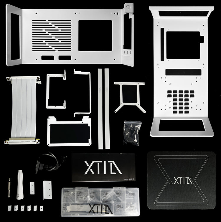 XTIA Xproto-L( V2) case Open layout ITX PC frame