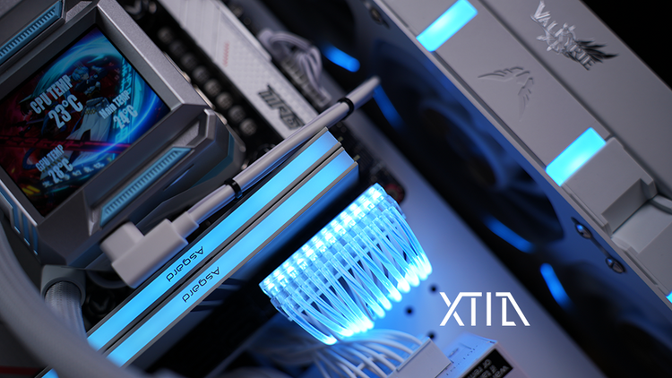 XTIA Xproto-L( V2) case Open layout ITX PC frame