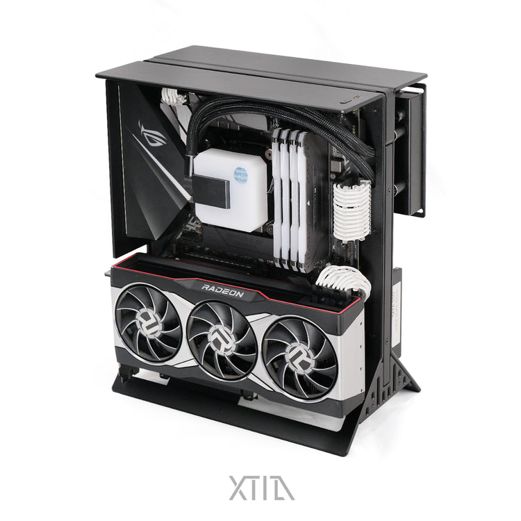 XTIA Xproto-ATX V2 ATX/MATX open layout pc case