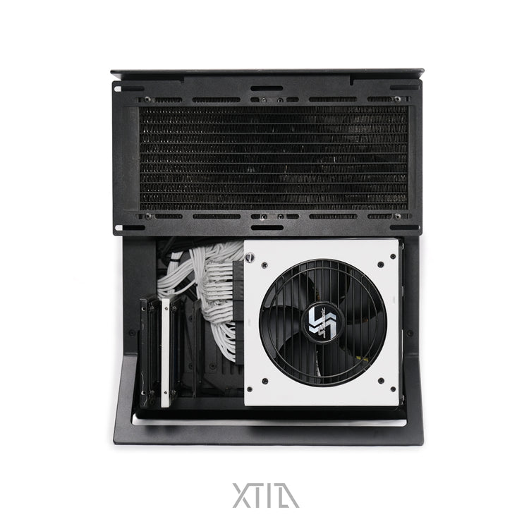 XTIA Xproto-ATX V2 ATX/MATX open layout pc case