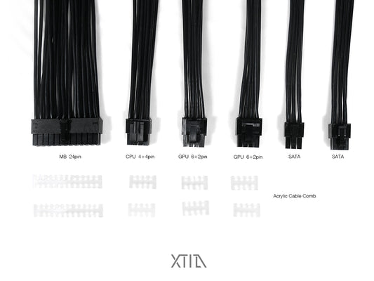 XTIA Modular Cables service(2024 ATX 3.0 version)