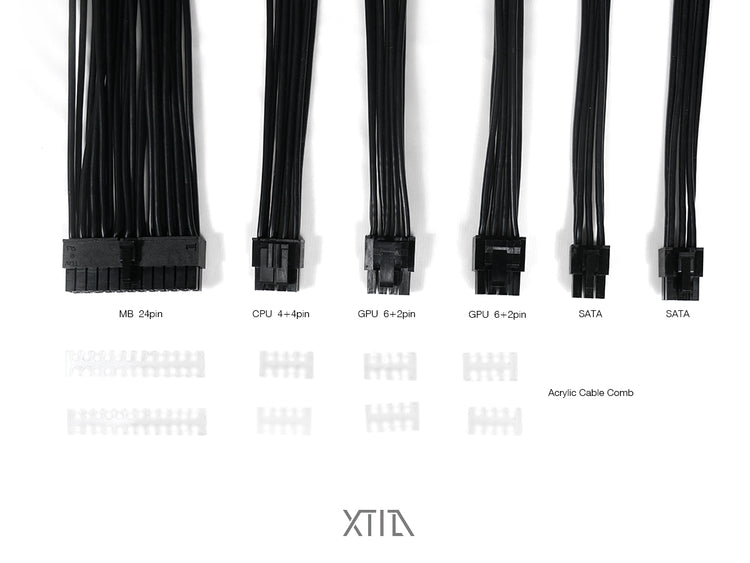 XTIA Modular Cables service(2024 ATX 3.0 version)