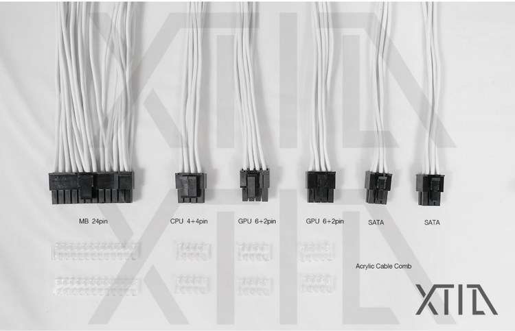 XTIA Modular Cables service(2024 ATX 3.0 version)