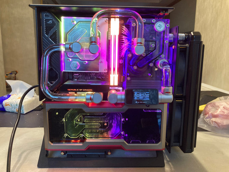 XTIA Xproto-ATX V2 ATX/MATX open layout pc case