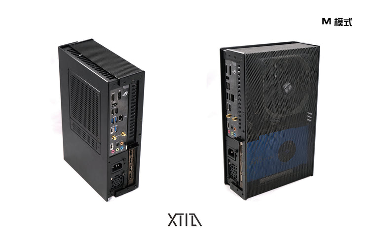 XTIA Slim variable volume computer case(v2)