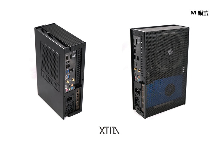 XTIA Slim variable volume computer case