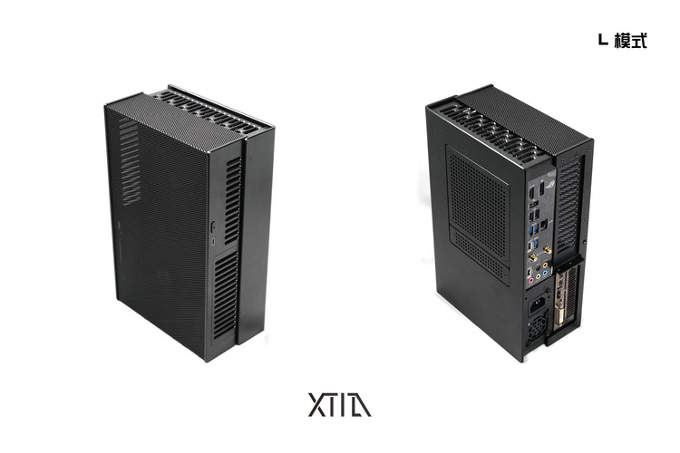XTIA Slim variable volume computer case(v2)