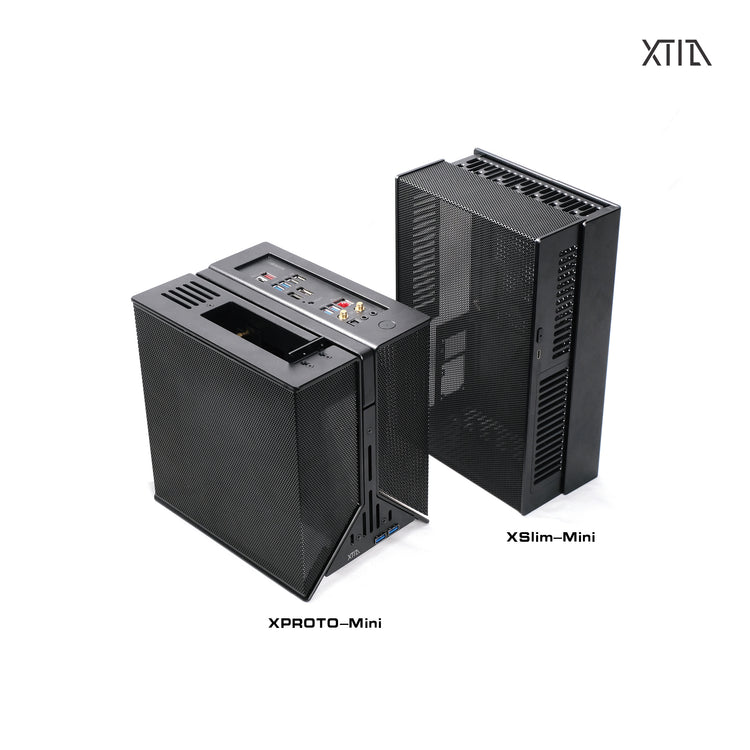 XTIA Slim variable volume computer case