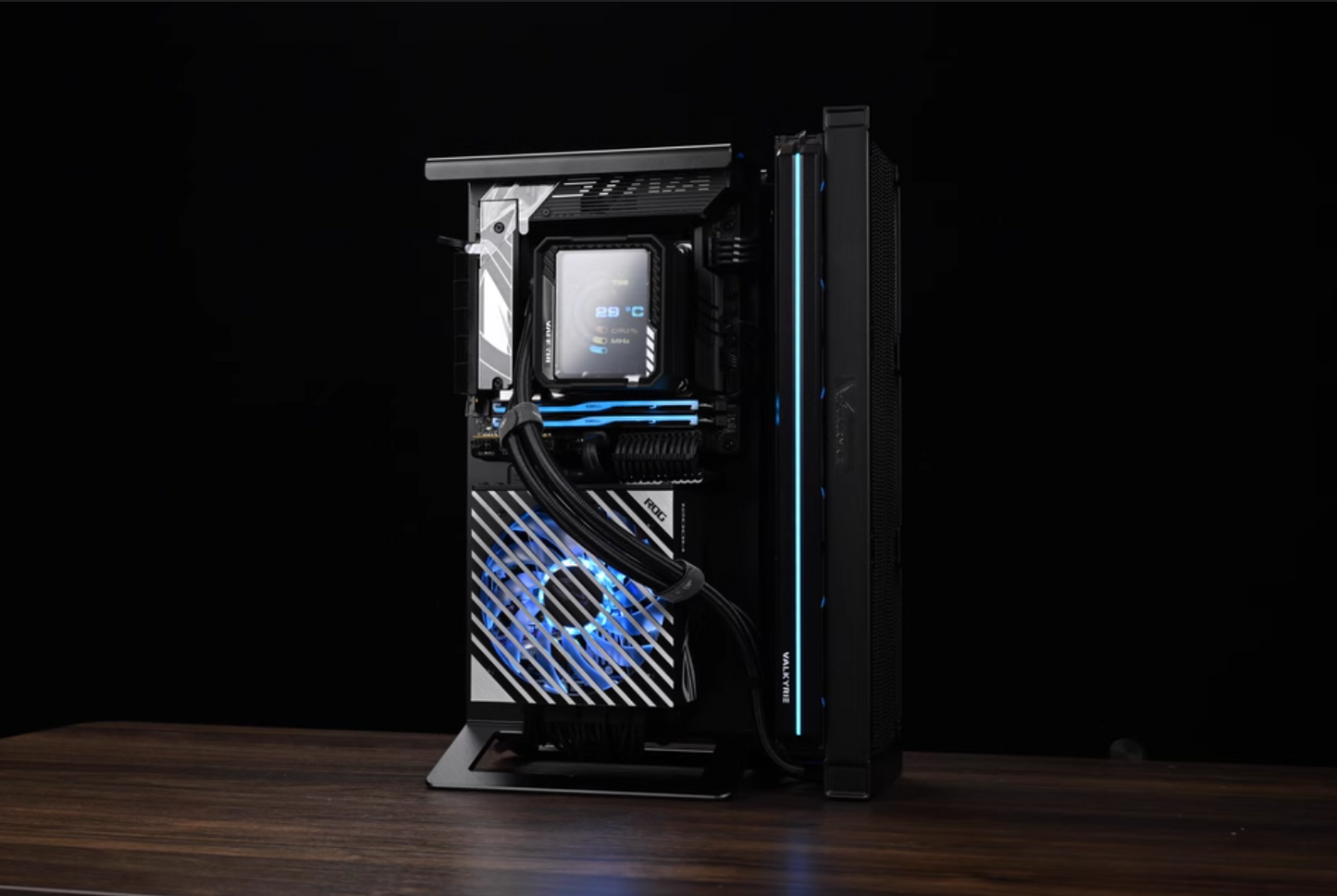 XTIA Xproto-L (V2)  case Open layout  ITX PC frame