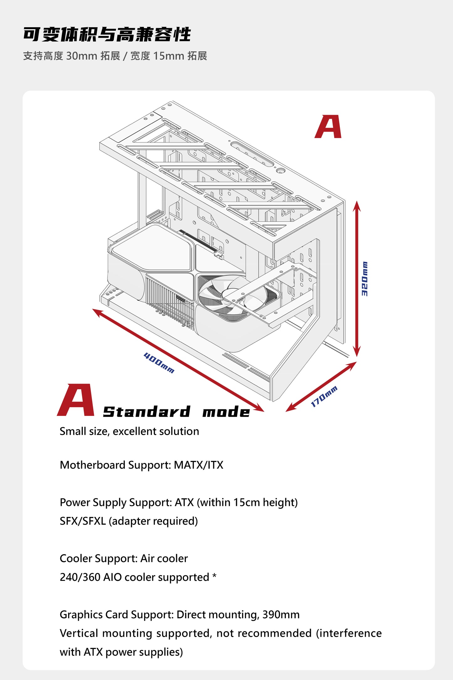 XTIA Xproto-Z MATX  Open Frame