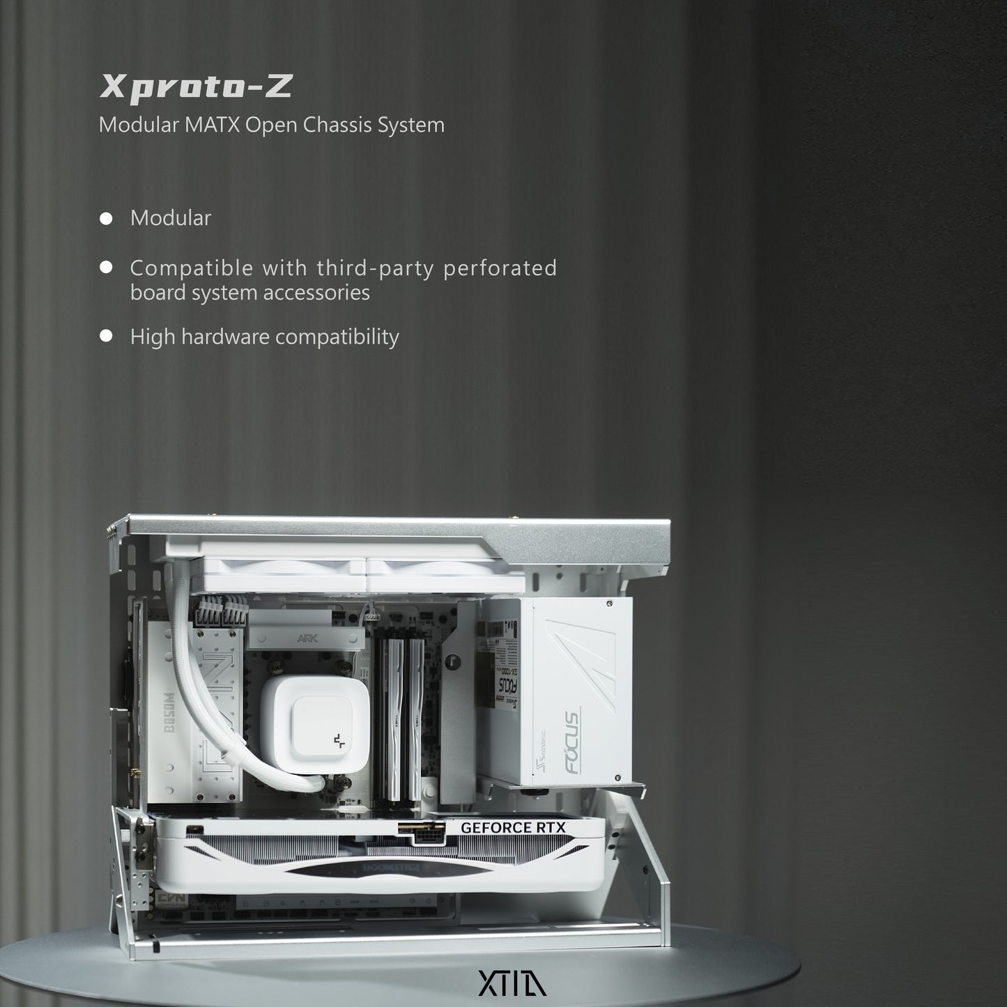 XTIA Xproto-Z MATX  Open Frame