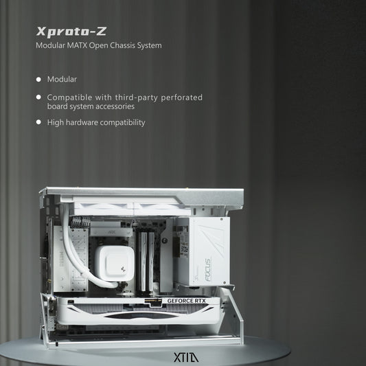 XTIA Xproto-Z MATX  Open Frame