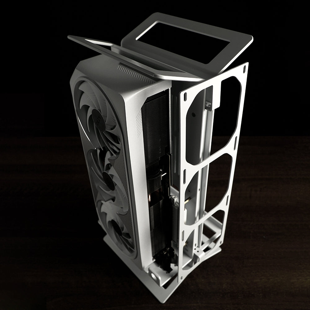 XTIA Xproto-L (V2) case Open layout ITX PC frame – XTIA shop