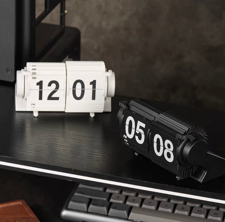 Smart Mechanical Flip Clock (Bluetooth & Auto-Sync)