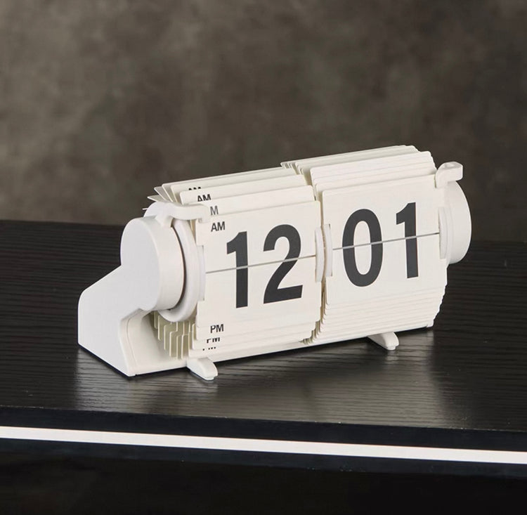Smart Mechanical Flip Clock (Bluetooth & Auto-Sync)