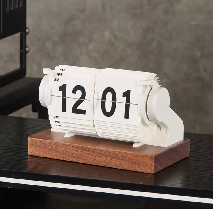 Smart Mechanical Flip Clock (Bluetooth & Auto-Sync)