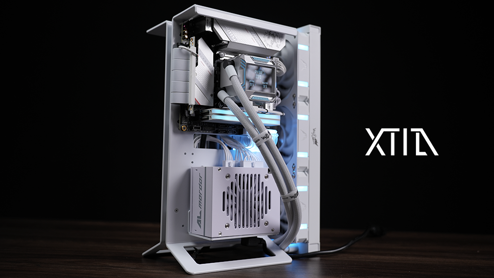 XTIA Xproto-L (V2)  case Open layout  ITX PC frame