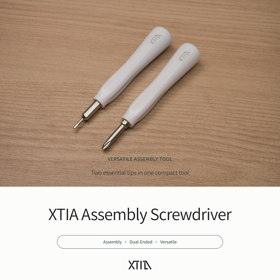XTIA Screwdriver (inclued 4mm cross & 2mm hexagon)