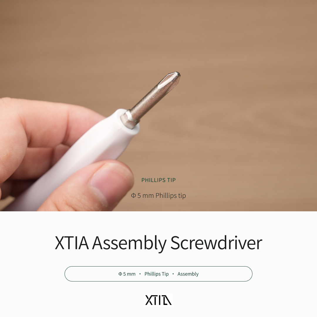 XTIA Screwdriver (inclued 4mm cross & 2mm hexagon)