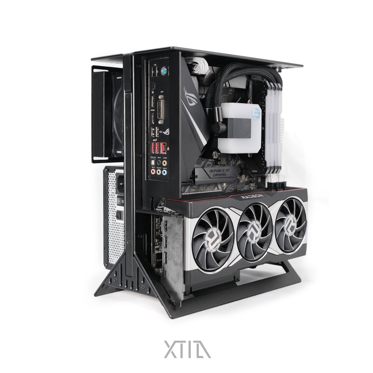 XTIA Xproto-ATX  V2  ATX/MATX open layout pc case