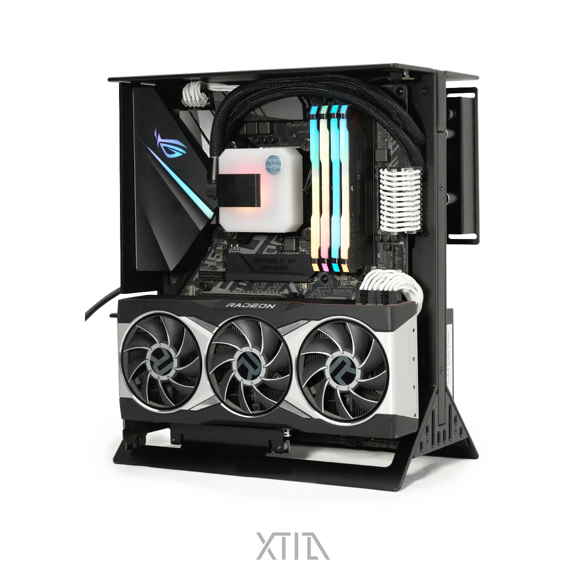 XTIA Xproto-ATX  V2  ATX/MATX open layout pc case