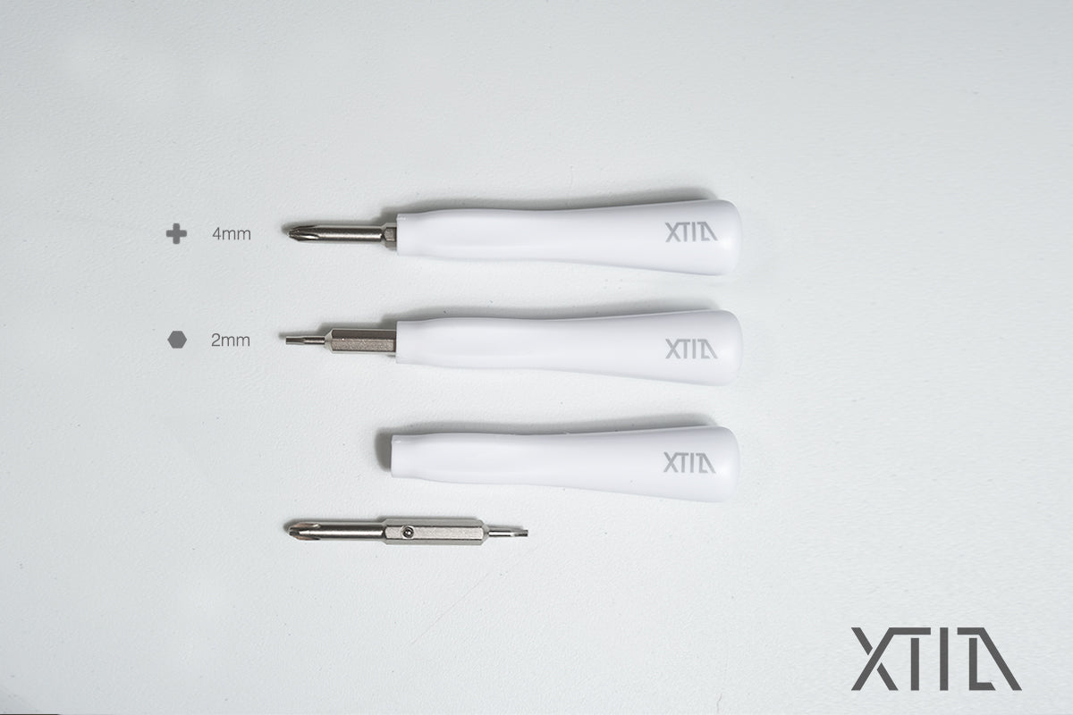 XTIA Screwdriver (inclued 4mm cross & 2mm hexagon)