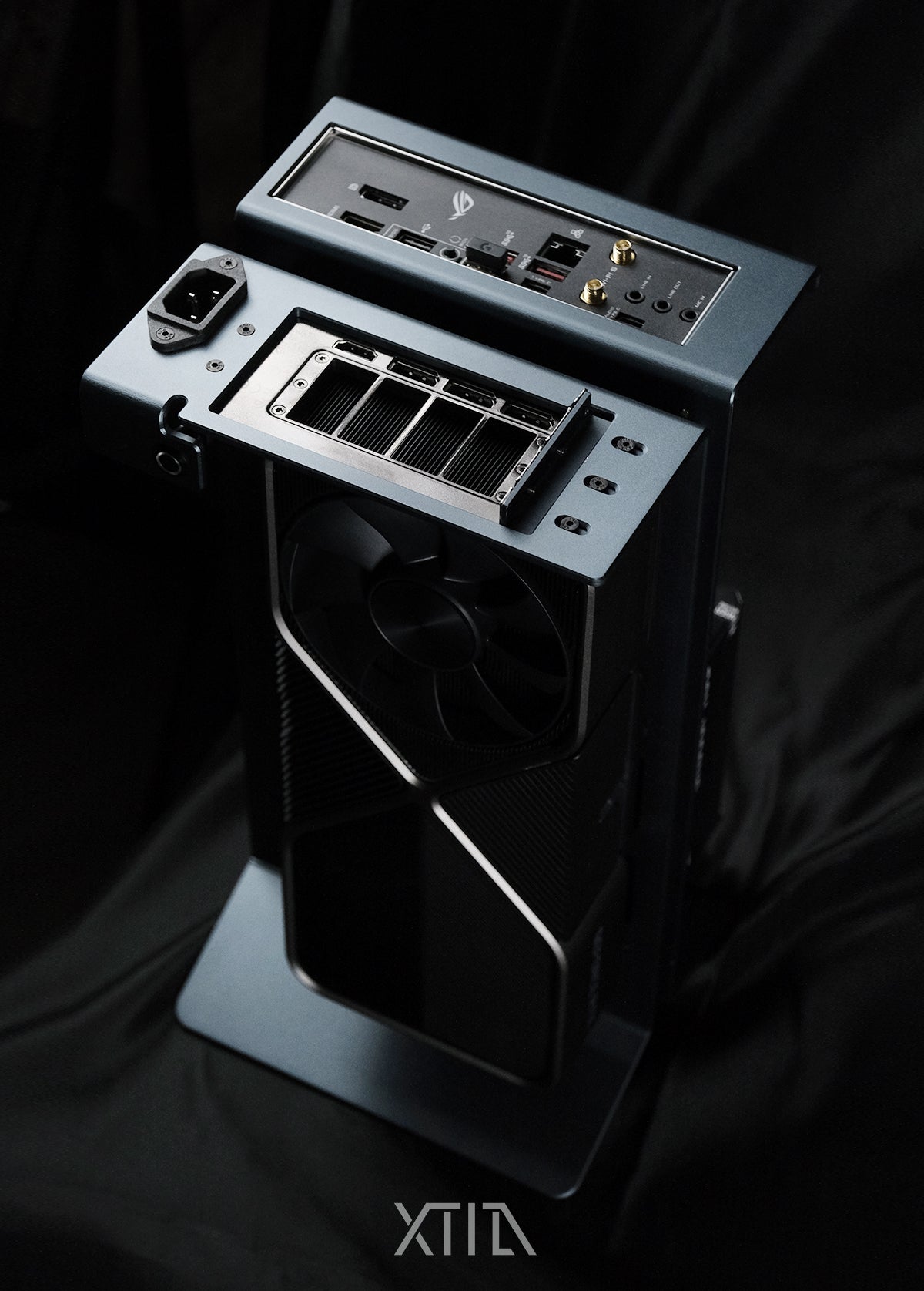 XTIA Xproto-L (V2)  case Open layout  ITX PC frame