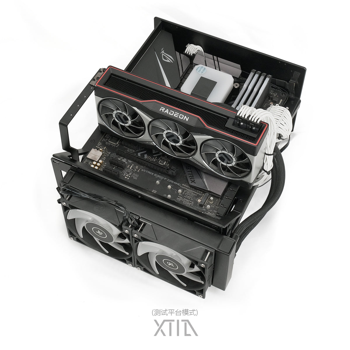 XTIA Xproto-ATX  V2  ATX/MATX open layout pc case