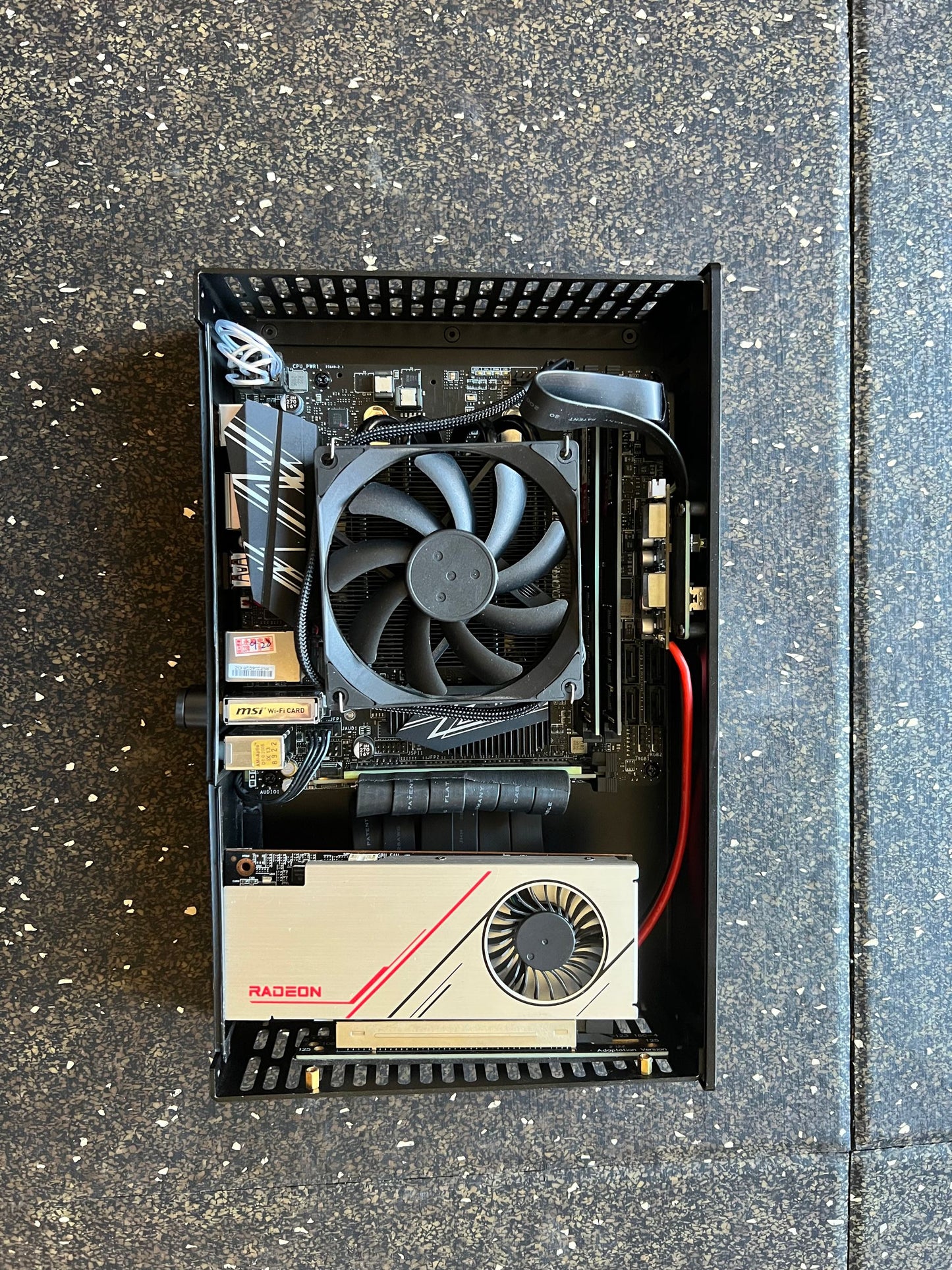 XTIA Slim variable volume computer case(v2)