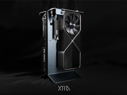 XTIA Xproto-L (V2)  case Open layout  ITX PC frame