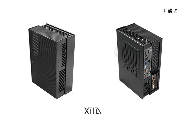 XTIA Slim variable volume computer case